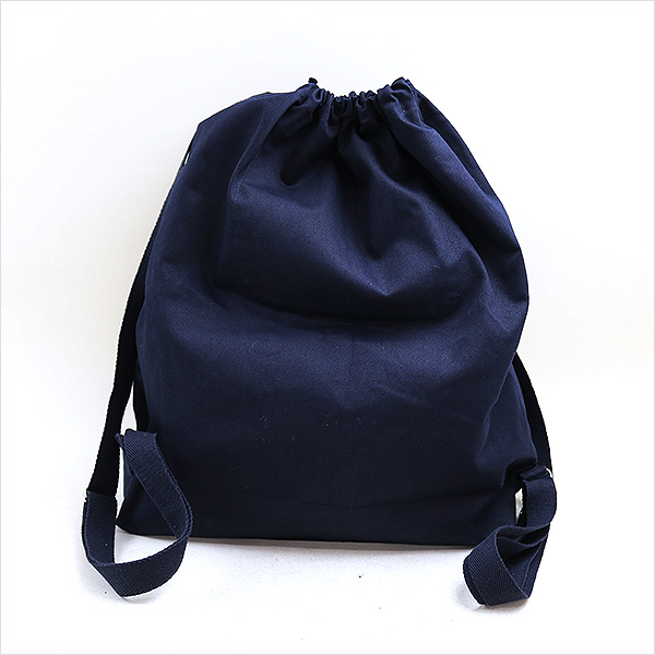 Y’s ワイズ ノベルティロゴプリントコットンバッグ ブラック