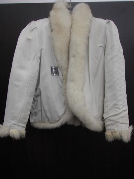 キングラム[23]☆SAGA サガフォックス ファー ハーフコート 11号 美品
