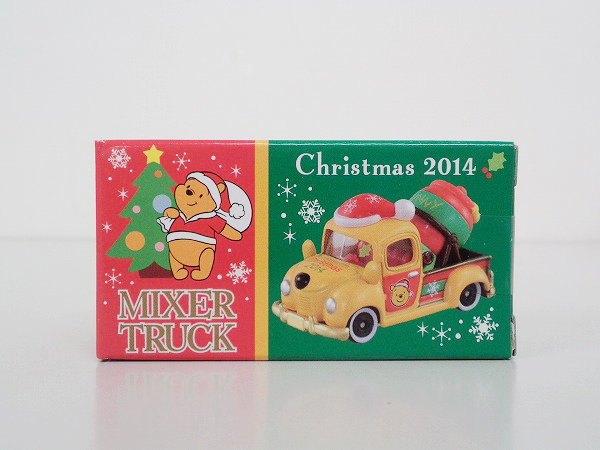 未開 トミカ プーさん ミキサートラック クリスマス2014 [梱0.1]