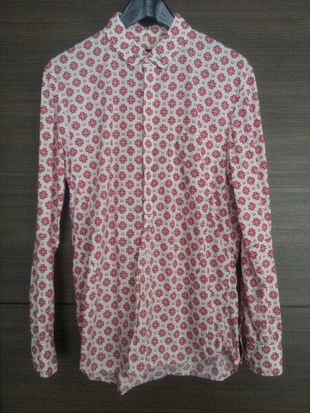 ナンバーナイン08 小紋柄シャツ 妻夫木着 ソロイスト