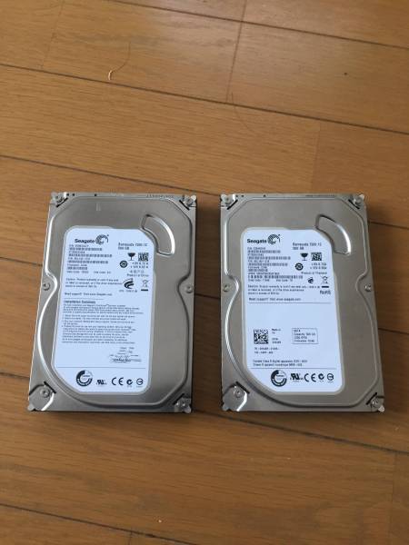 Seagate Barracuda 7000.12 500GB ２個セット