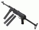 中古 AGM MP40 シュマイザー 電動ガン 予備マガジン付 T1766375