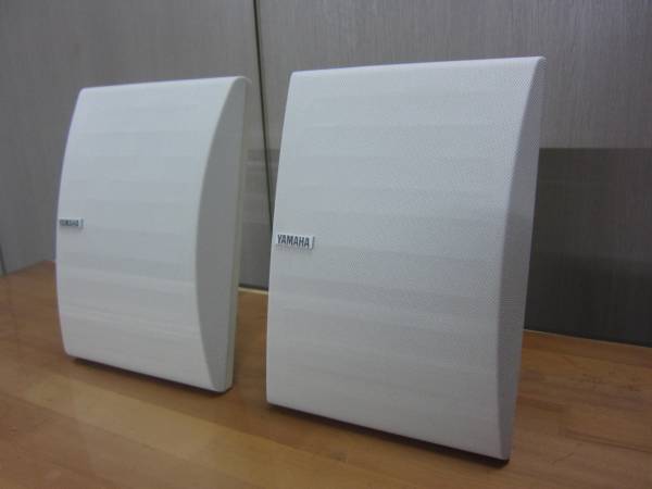 ☆美しい白が映える　コンパクトSP　YAMAHA　NS-E105　美品☆