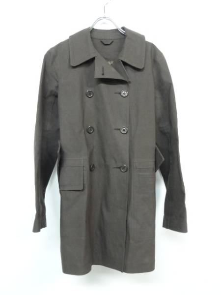 ☆美品 ルイヴィトン 裏地モノグラムコート ブラウン 38 ルイヴィトン