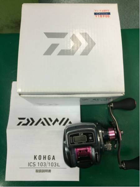 ダイワ 紅牙 ICS 103 中古品 良好 右 巻き ダイワ 【公式通販】