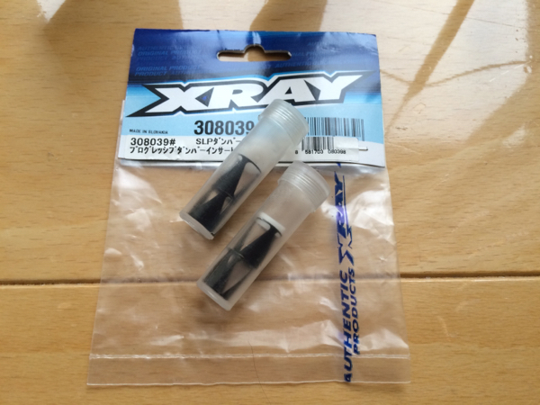 XRAY PSS 純正プログレッシブダンパーインサート前後セット T4