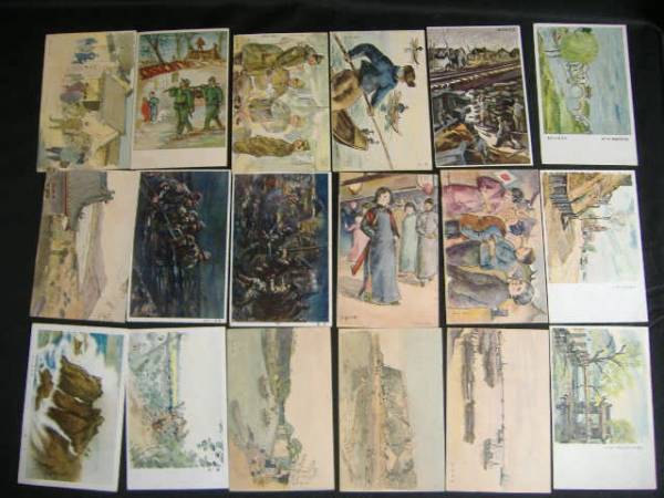 67枚☆未使用品の軍事郵便葉書が大量・支那・北支・南支・満州