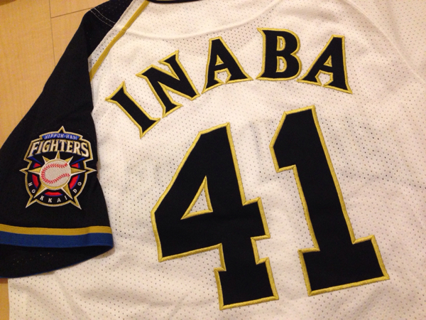 【美品】日本ハムファイターズ 稲葉 レプリカ ユニフォーム ユニ