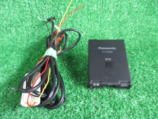 18 Panasonic ETC CY-ET809D 一体型 普通車 音声案内付 12V/24V