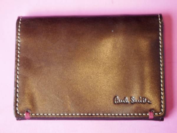 ポールスミス　カードケース　中古極美品　/C32