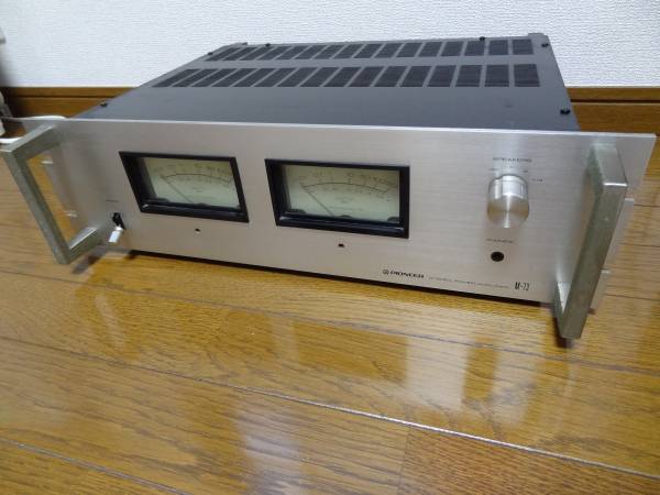Pioneer ジャンク 管N28850 パイオニア M-73 ステレオパワーアンプ