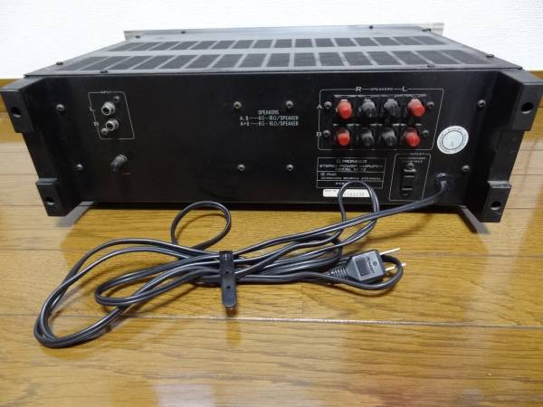 Pioneer ジャンク 管N28850 パイオニア M-73 ステレオパワーアンプ