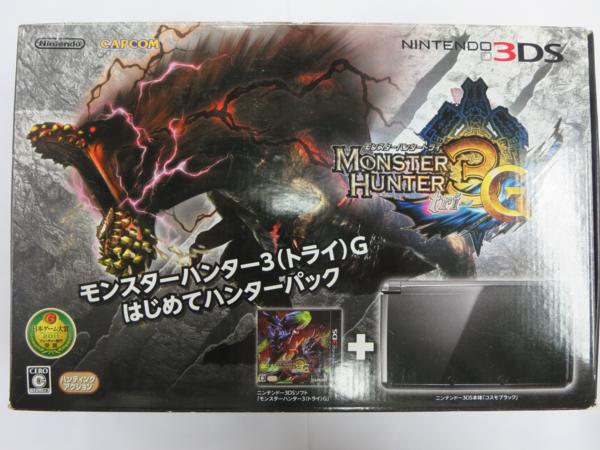 29J722▼ジャンク品 モンスターハンター3G はじめてパック