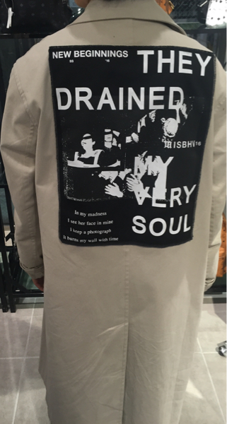 完売レア16SS ミスビヘイブMISBHV 完売コート万サイズM