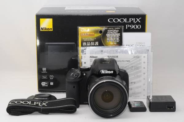 ☆Nikon ニコン COOLPIX P900＋付属品多数☆メーカー保証有り♪ 超激得，