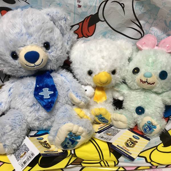 未使用 タグ付き ユニベア ブルー バニラ パイ