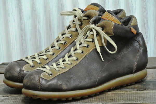 P278/CAMPERレザーショートブーツ/27cm