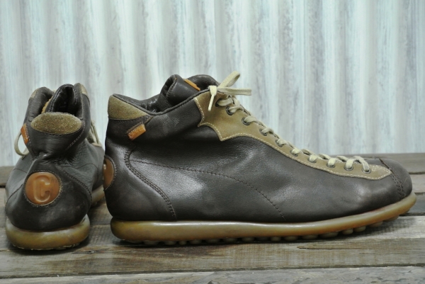 P278/CAMPERレザーショートブーツ/27cm