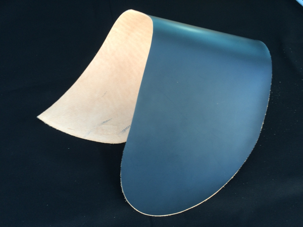 馬革コードバン グレーブラック2枚出品その2