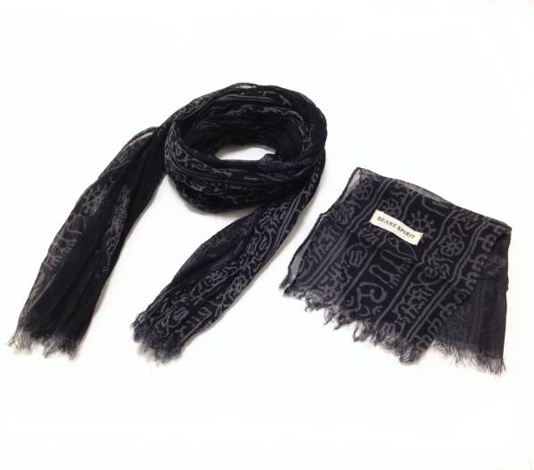 SHARE SPIRITシェアスピリット 総柄 ストール シャツ ジャケット