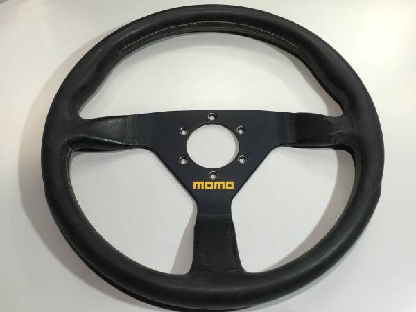 ろ☆momo ステアリング TYP V35 イタリア製 340mm 中古 モモステ Yahoo