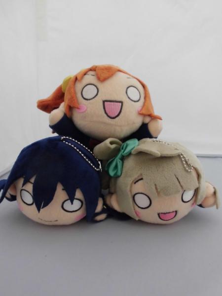 K811a★ラブライブ!寝そべりぬいぐるみ2年生セット3種 中古★