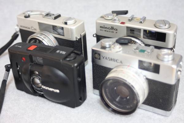 まとめ売り 4台 konica c35 Olympus XA2 Yashica Minolta