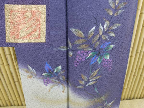 【京都かぐや】811■作家物 彩 訪問着 京友禅 やまと新加工