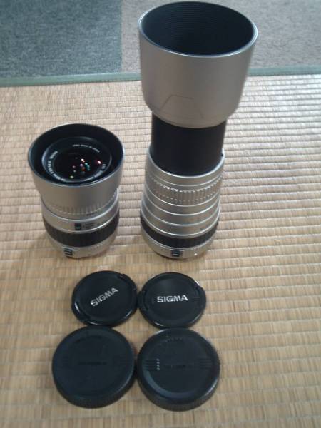 Canon用SIGMA 28~80mm 100~300mm 055 SIGMA ZOOM KiisX2で使用 レンズ