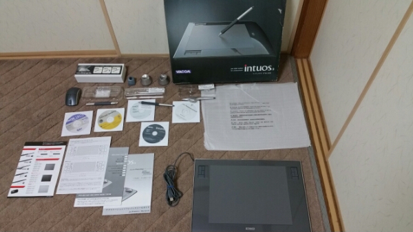 Wacom Intuos3 PTZ-930 (A4サイズ) 中古品 付属品充実