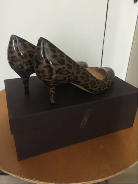 新品☆PELLICO ペリーコ ヒョウ柄エナメルパンプス 36 PELLICO