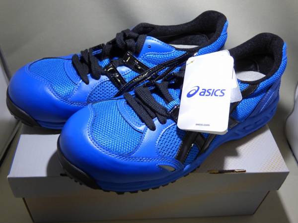asics アシックス 安全靴 作業靴 ウィンジョブ FIS33L 青 26.5cm 安全