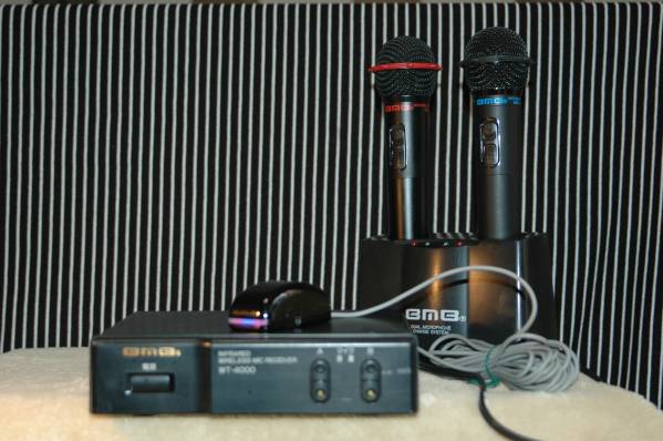 ＢＭＢ 赤外線ワイヤレスレシ－バ－WT4000 マイク WM400のセット ☆ BMB WT-4000レシーバー 赤外線マイクWM400A・WM330B 2026年最新
