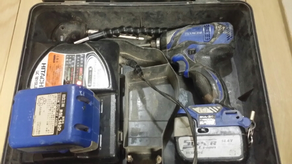 日立　インパクトドライバー　WH14DBAL2 中古動作品