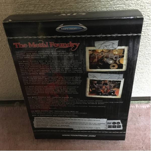 【値下げ】ToonTrack The Metal Foundry 中古