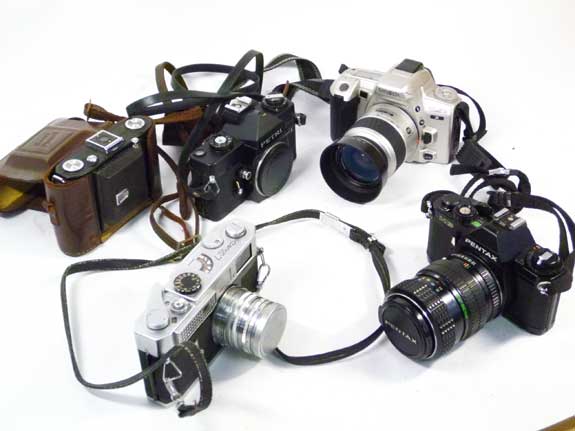 PENTAX MG他　ジャンクカメラ5点