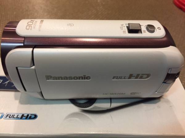 展示品 保証1年付 パナソニック HC-W570M-W [ホワイト] 中古 1年保証 美