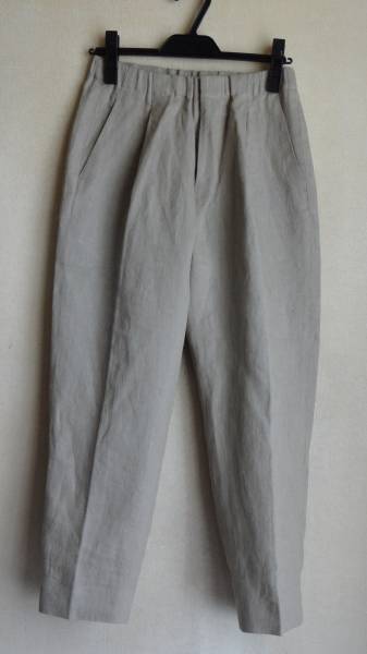 ヨーガンレール LEHL JURGEN M テーパード パンツ レディース 麻ちぢみ