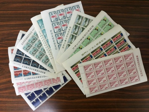 B78☆1958年～1960年　記念切手　20面シート　計11枚☆