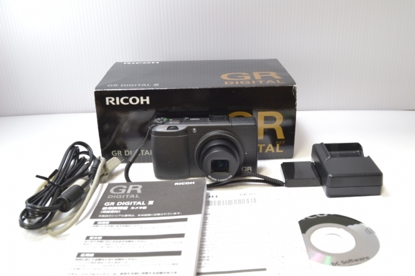 リコー RICOH GR DIGITAL Ⅲ 綺麗・状態良し・付属品元箱有 デジタル