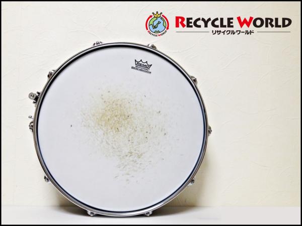 □Pearl パール スネアドラム 14インチ ソフトケース付 USED□