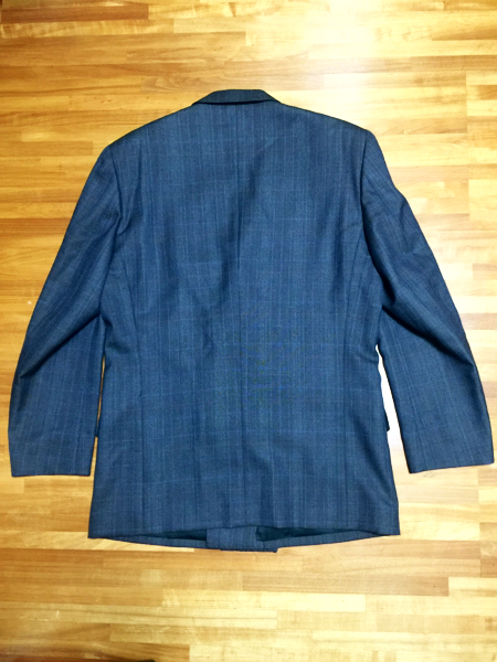 Paul Smithポールスミス/高級正統派チェック柄スーツLグレー ポール