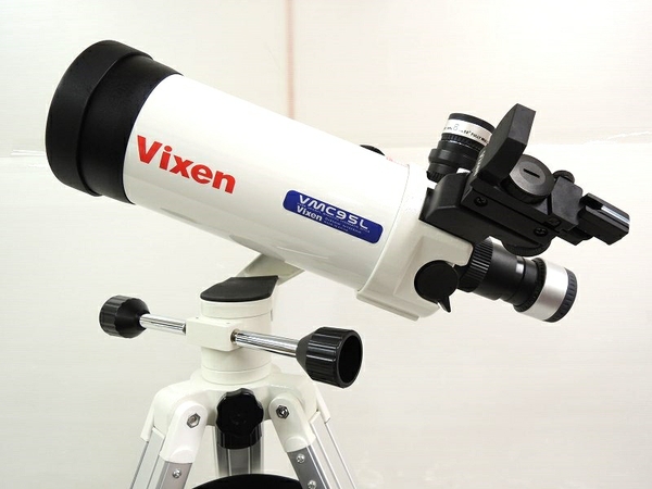 良好 Vixen 天体望遠鏡 ミニポルタ VMC95L スタンド有 T1779357