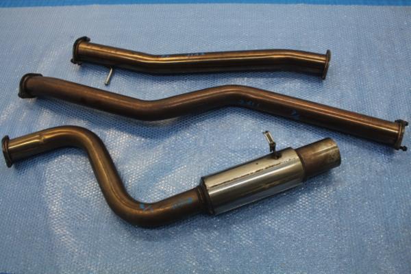 2611333 社外 ステンレスマフラー アリスト JZS161 中期