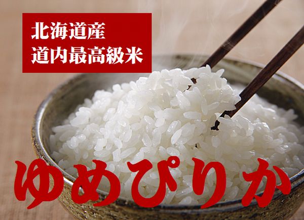 【送料無料】新米27年産/北海道米のエース！ゆめぴりか 玄米20㎏