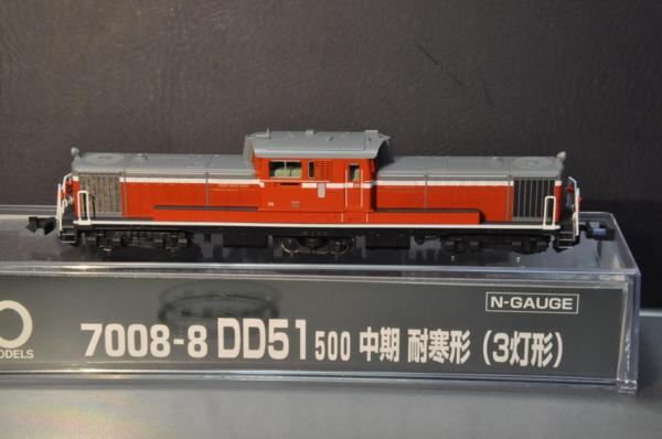亜鉄社新品☆KATO 7008-8，DD51形500 中期耐寒形 3灯形 1輛 【公式通販】