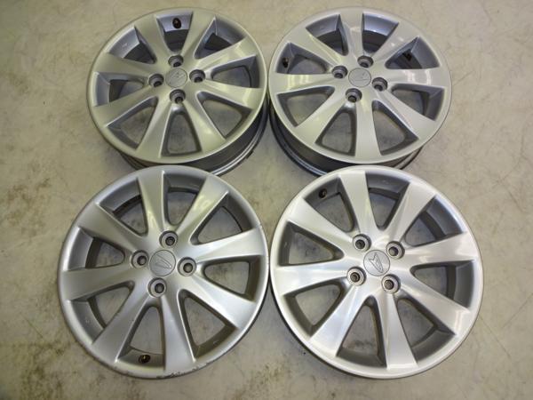 1円ダイハツL175SムーヴカスタムRS純正16インチホイールのみ4本