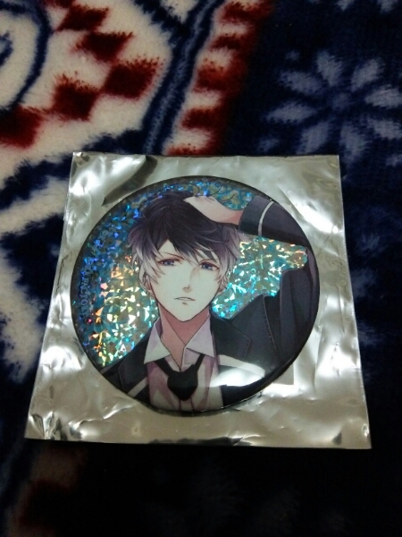 DIABOLIK LOVERS ディアラバ BB缶バッジ ホロ 無神ルキ