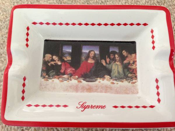 Supreme Last Supper Ashtray シュプリーム最後の晩餐灰皿Palace 名