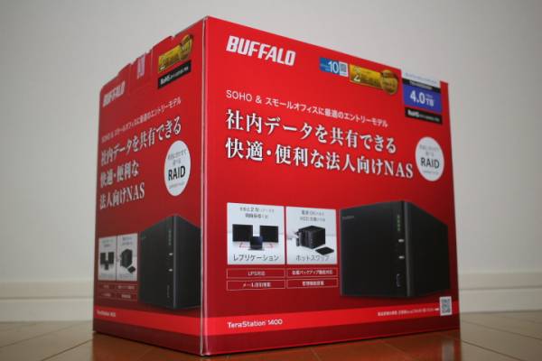☆新品未開封 BUFFALO TeraStation 4TB TS1400D0404 ☆